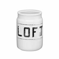 Акс/ванна FOR-LT042 Стакан для зубных щеток настольный, керамика, LOFT